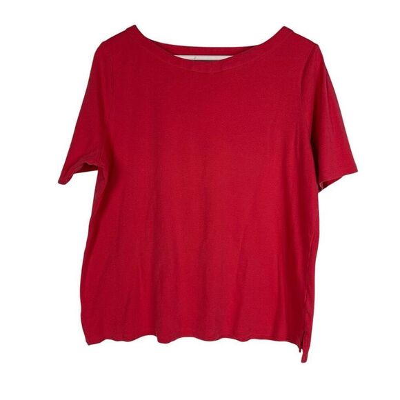 Talbots Women's Cotton Short Sleeve T-Shirt size 1X - Picture 1 of 6